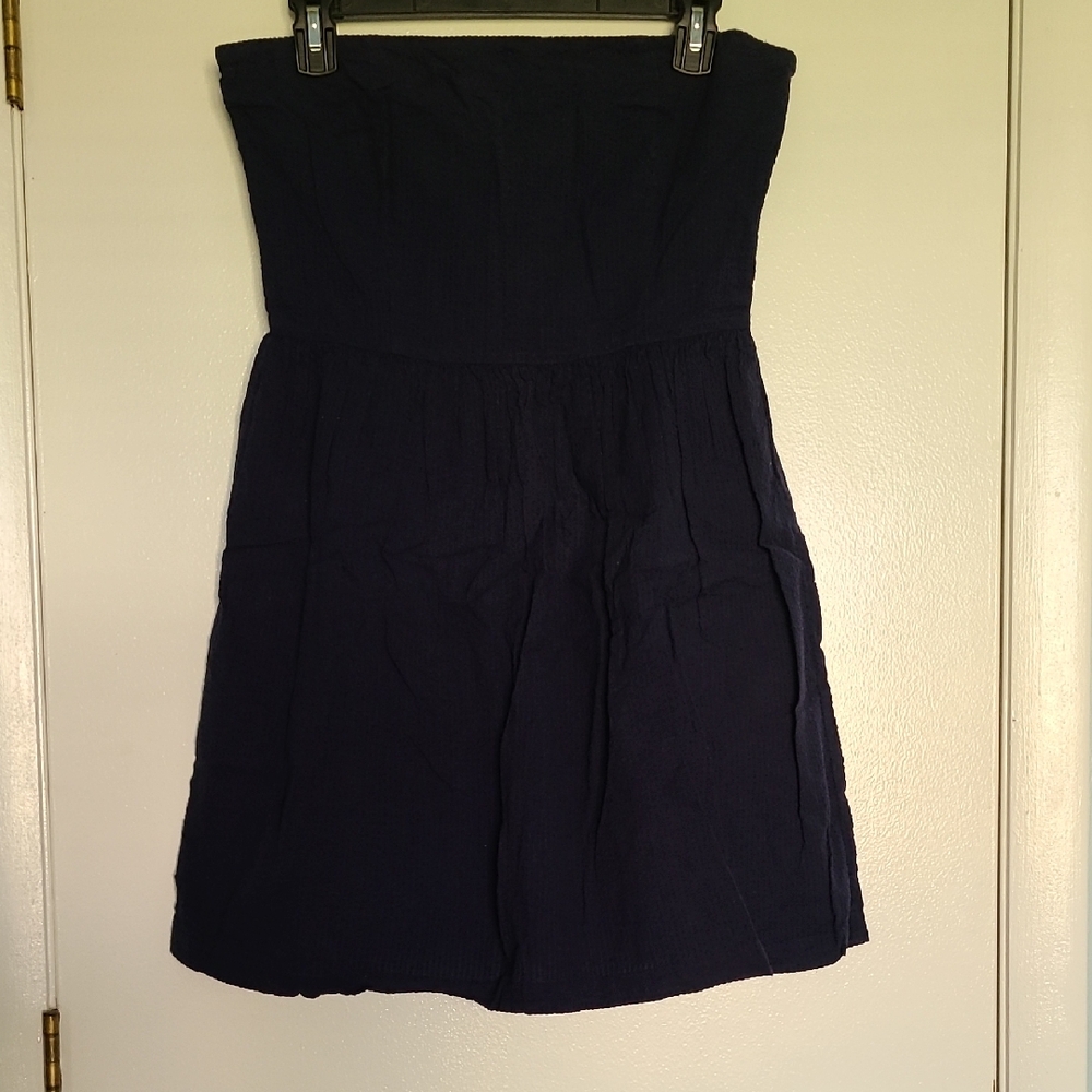 Gap Elegant Navy Strapless Dress SZ 6